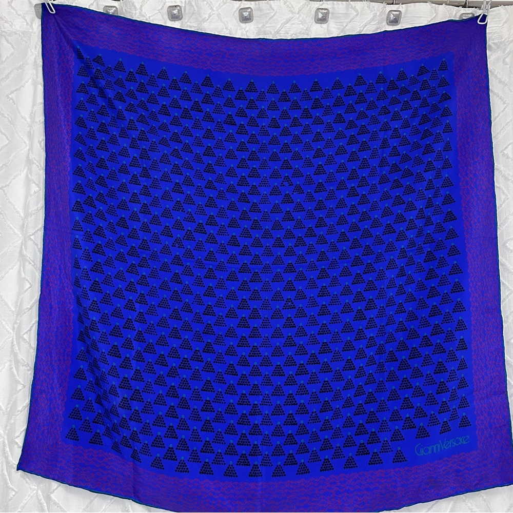Gianni Versace Y2K silk scarf